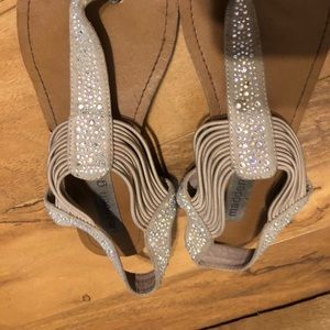 Cute sparkly sandals